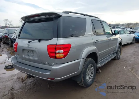 2003 Toyota Sequoia Limited V8 from USA, damaged, VIN 5TDBT48A83S186182